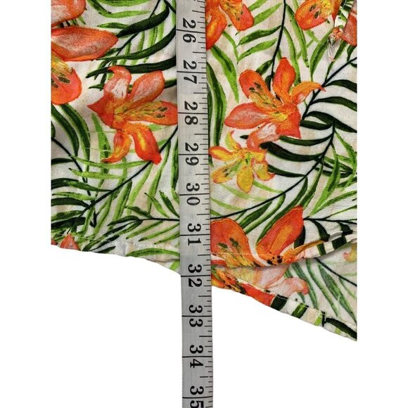 Cato Women's Rainforest Sleeveless Shorts Romper - Picture 6 of 6